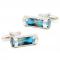 Blue Hour Glass Sand Cufflinks.JPG